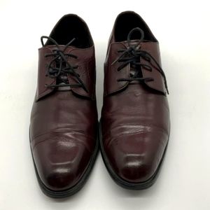 Men’s Kenneth Cole New York dress shoes in dark red brown
